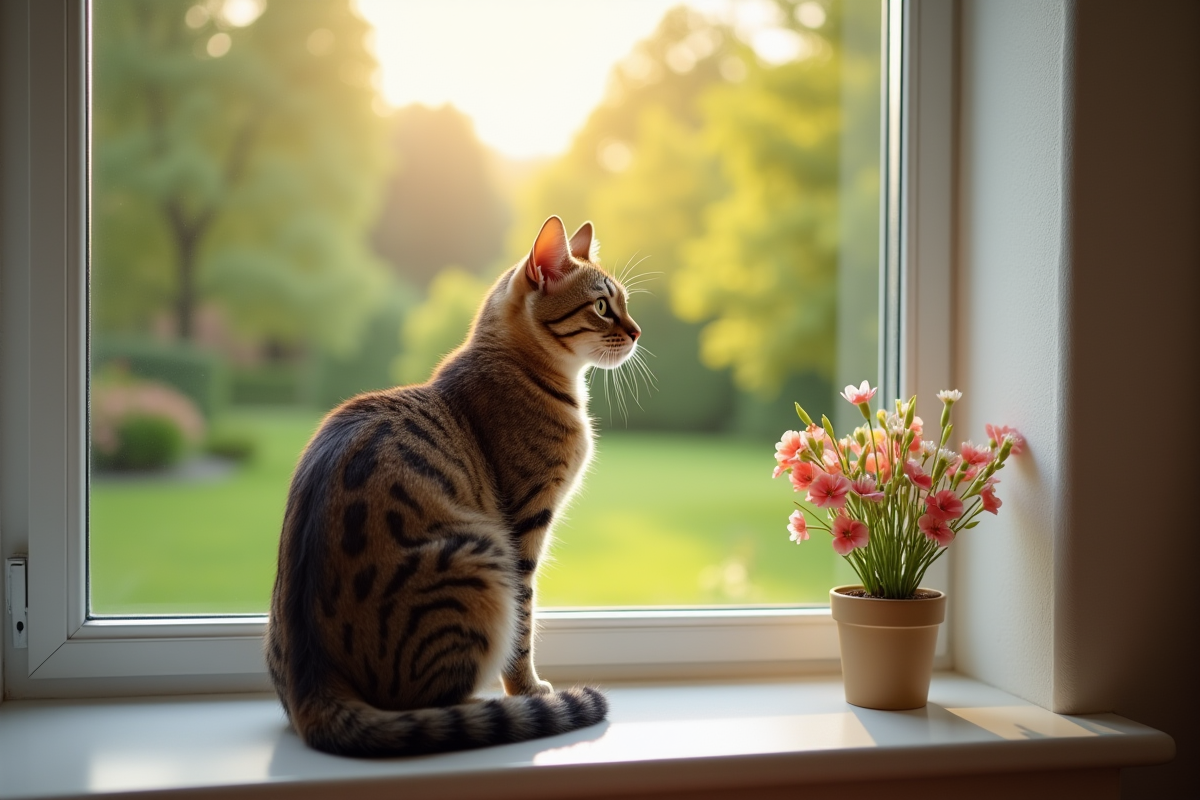 chat maison